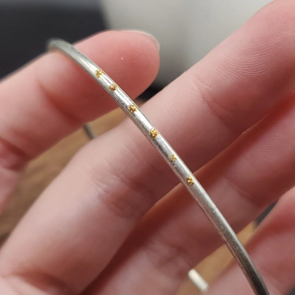 Tiny amber‎ crystal slider bracelet B2815